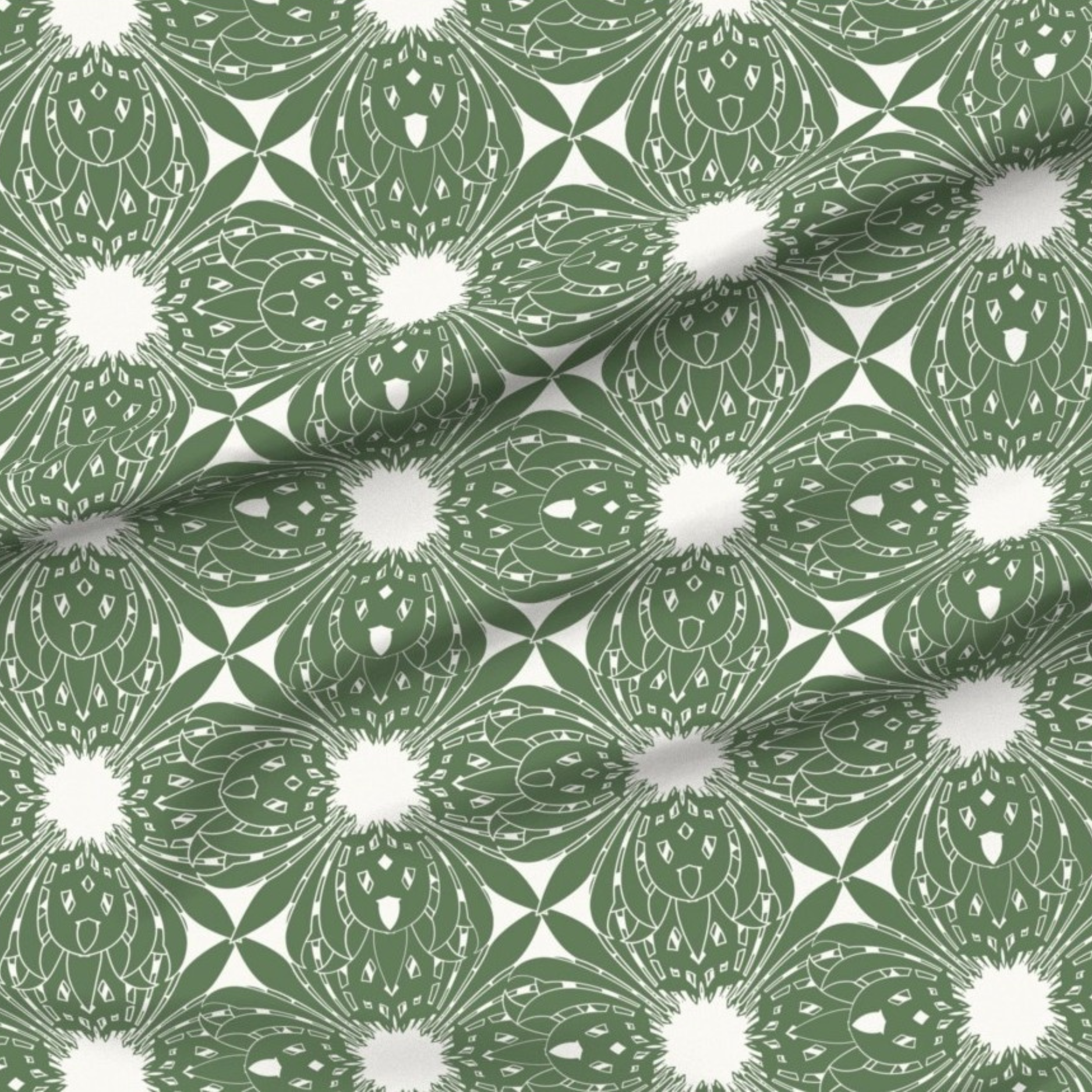 Deco Bloom Grande Fabric image 6
