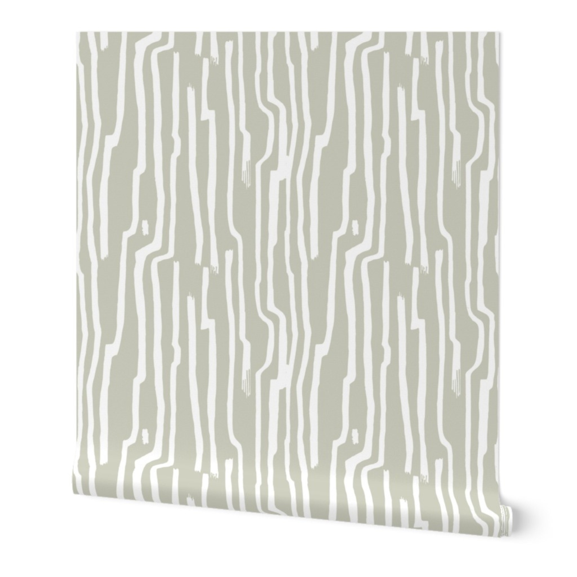 Sandstone Stripe Wallpaper (Three Birds) image 7