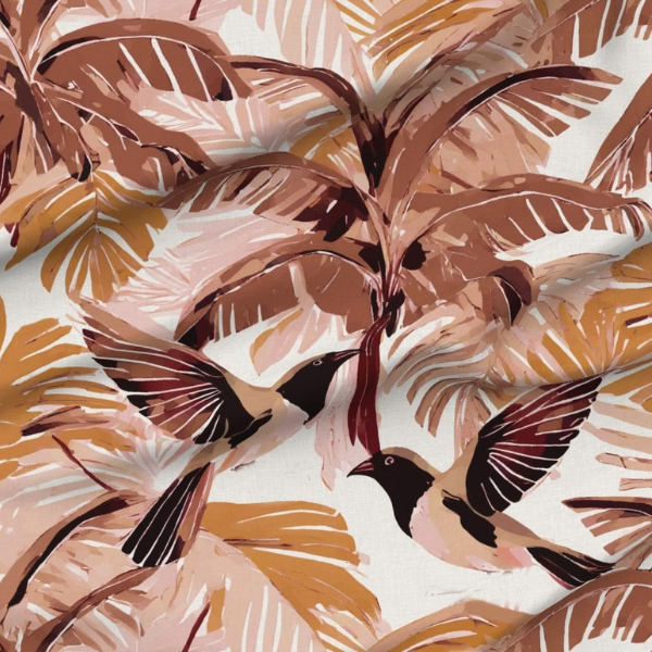 Shady Palms Fabric image 0