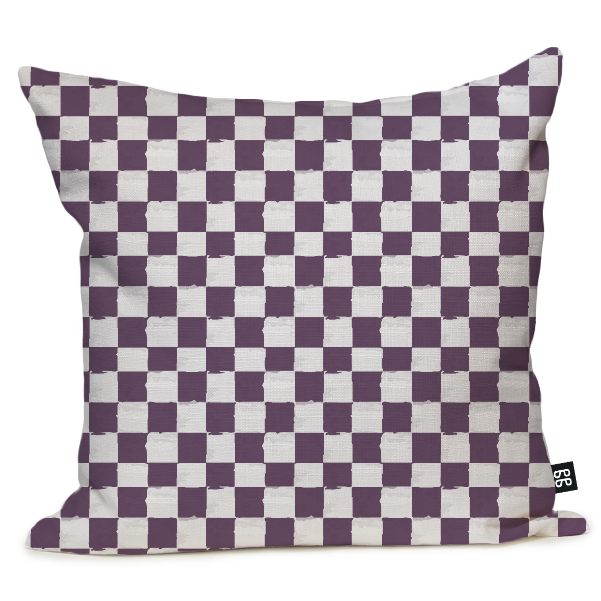 Checkers on White Cushion
