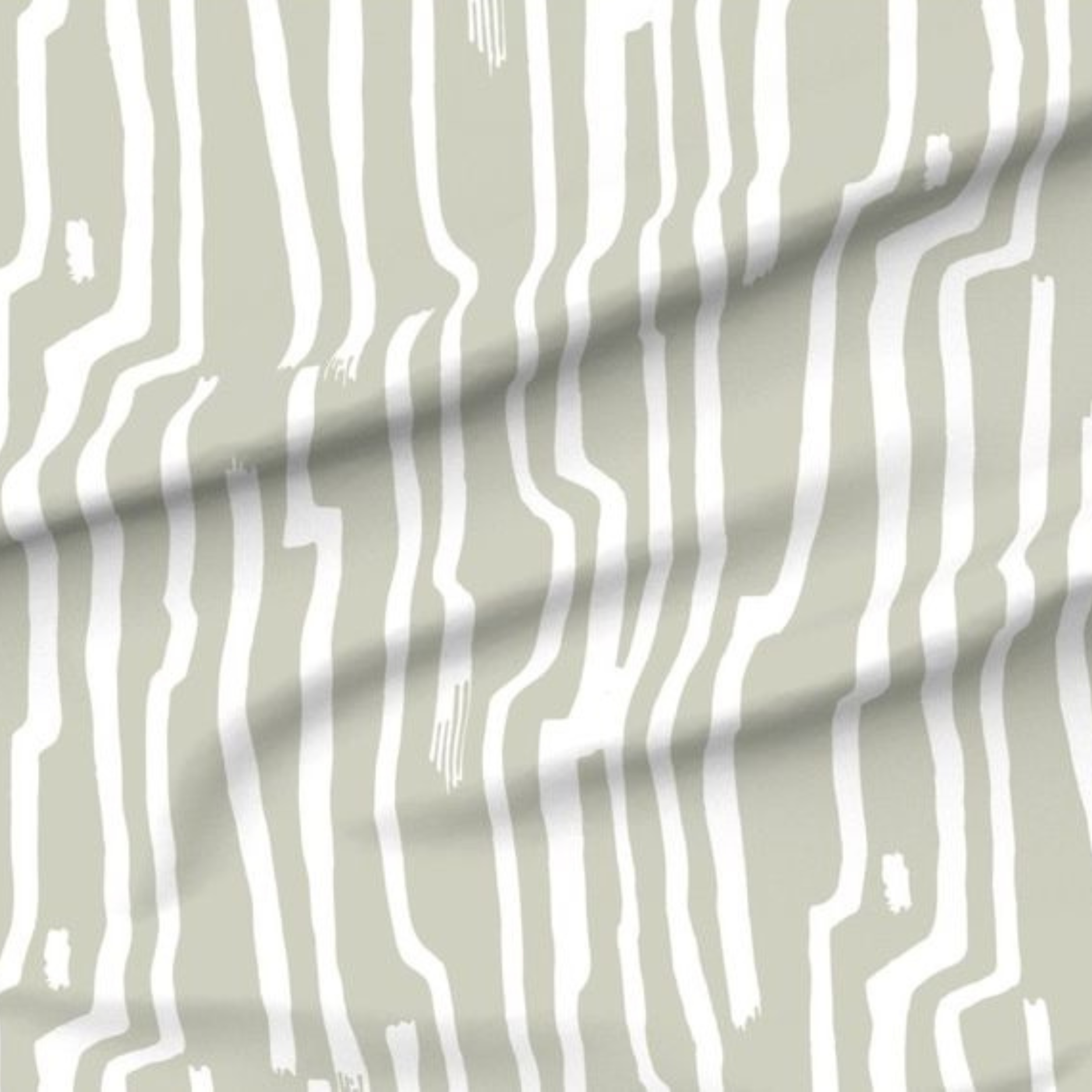 Sandstone Stripe Fabric (Three Birds) image 5