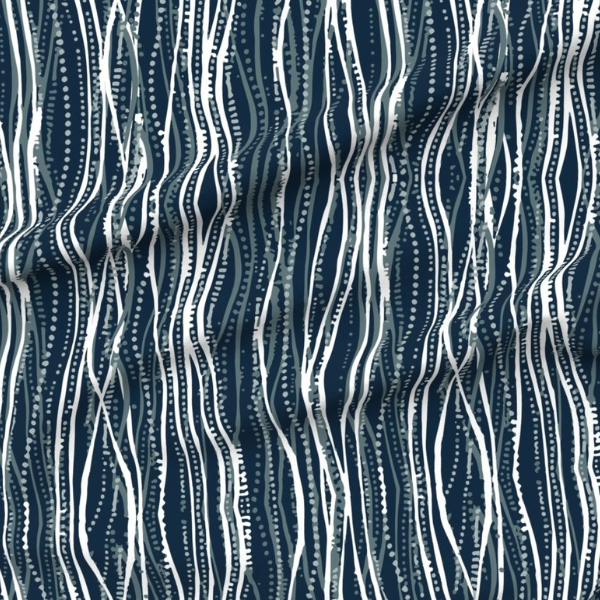 Pearls of the Sea Fabric image 11