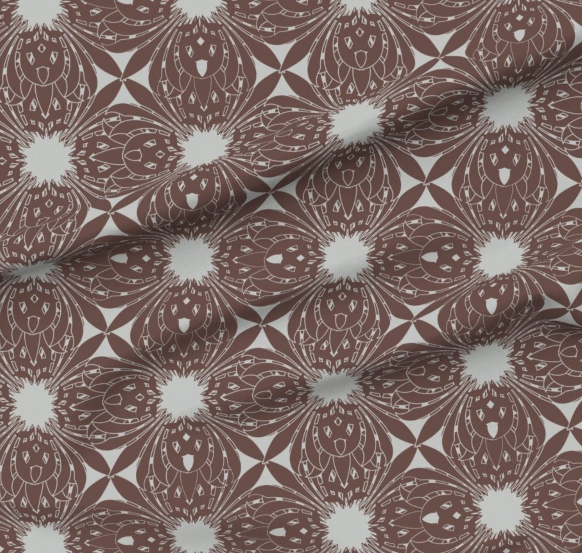 Deco Bloom Grande Fabric image 8