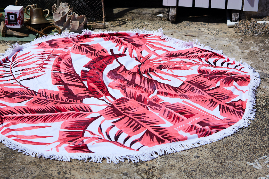 Banana Palms Round Beach Towel - LIMITED EDITION - image 2