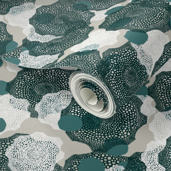 Fossilised Reef Wallpaper
