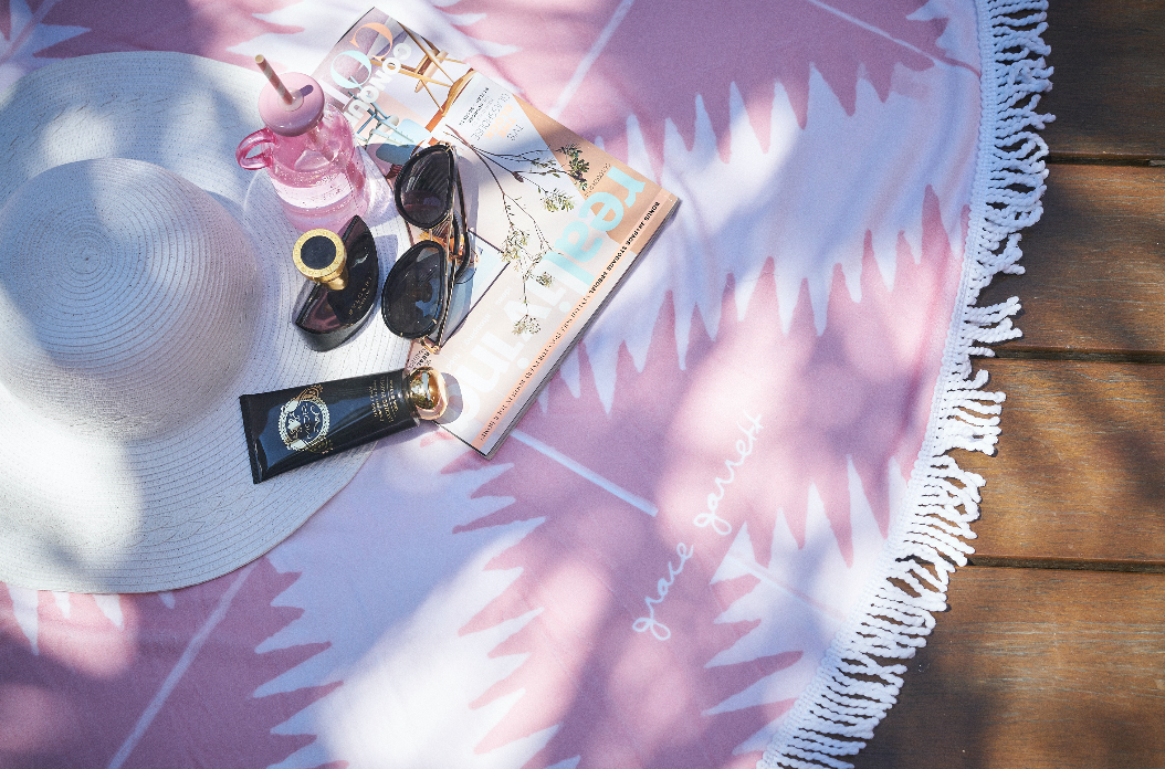 AGADIR ROUND BEACH TOWEL image 2