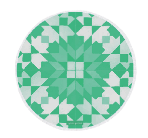 MEKNES ROUND BEACH TOWEL image 4