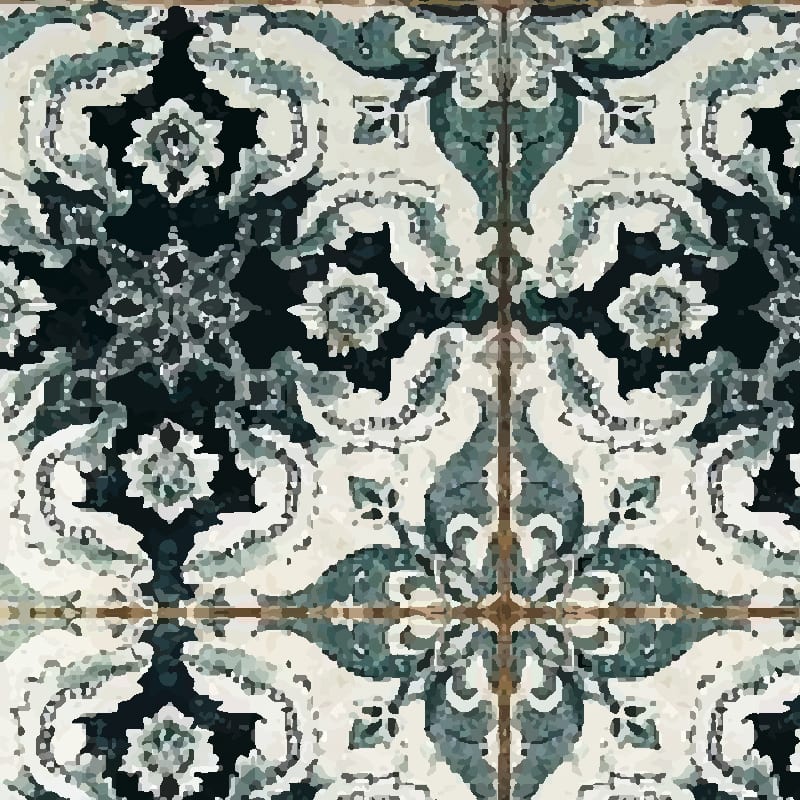 Lines & Vines Fabric image 0