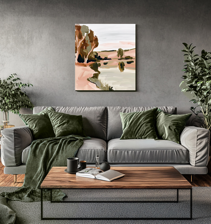 Lake Burley Griffin at Dusk II image 2