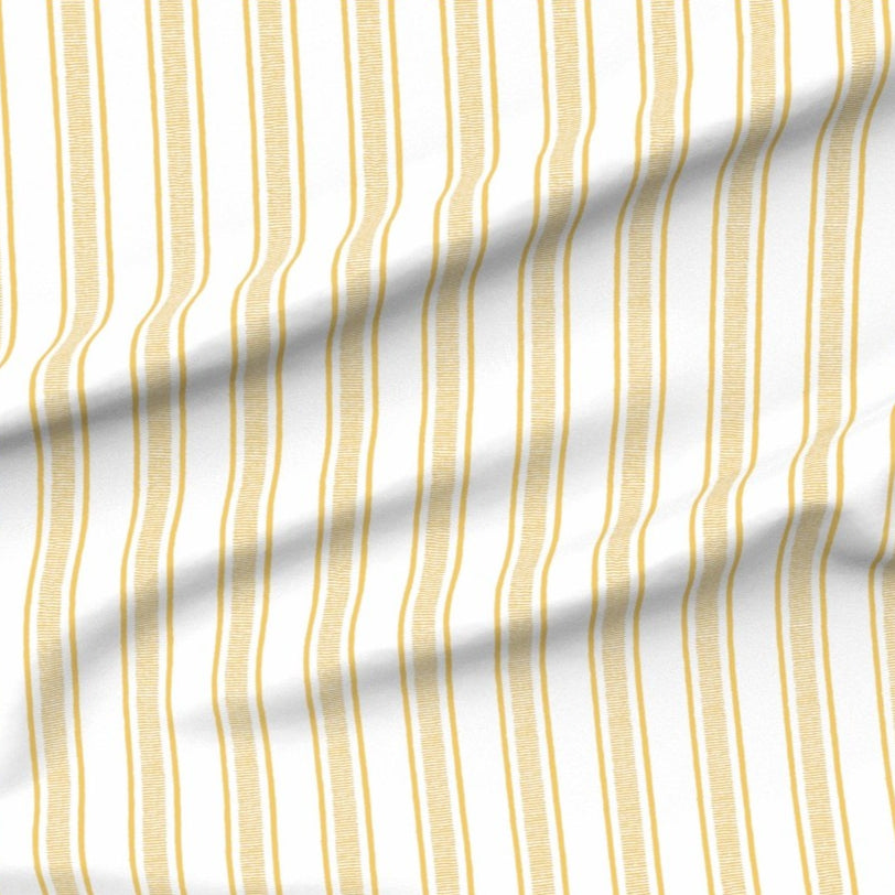 Between the Lines Reverse Buttercup Fabric image 0