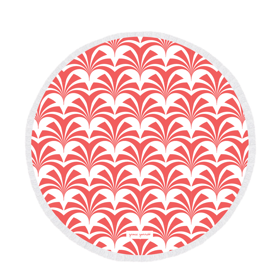 Miami Palms Round Beach Towel - LIMITED EDITION - image 1
