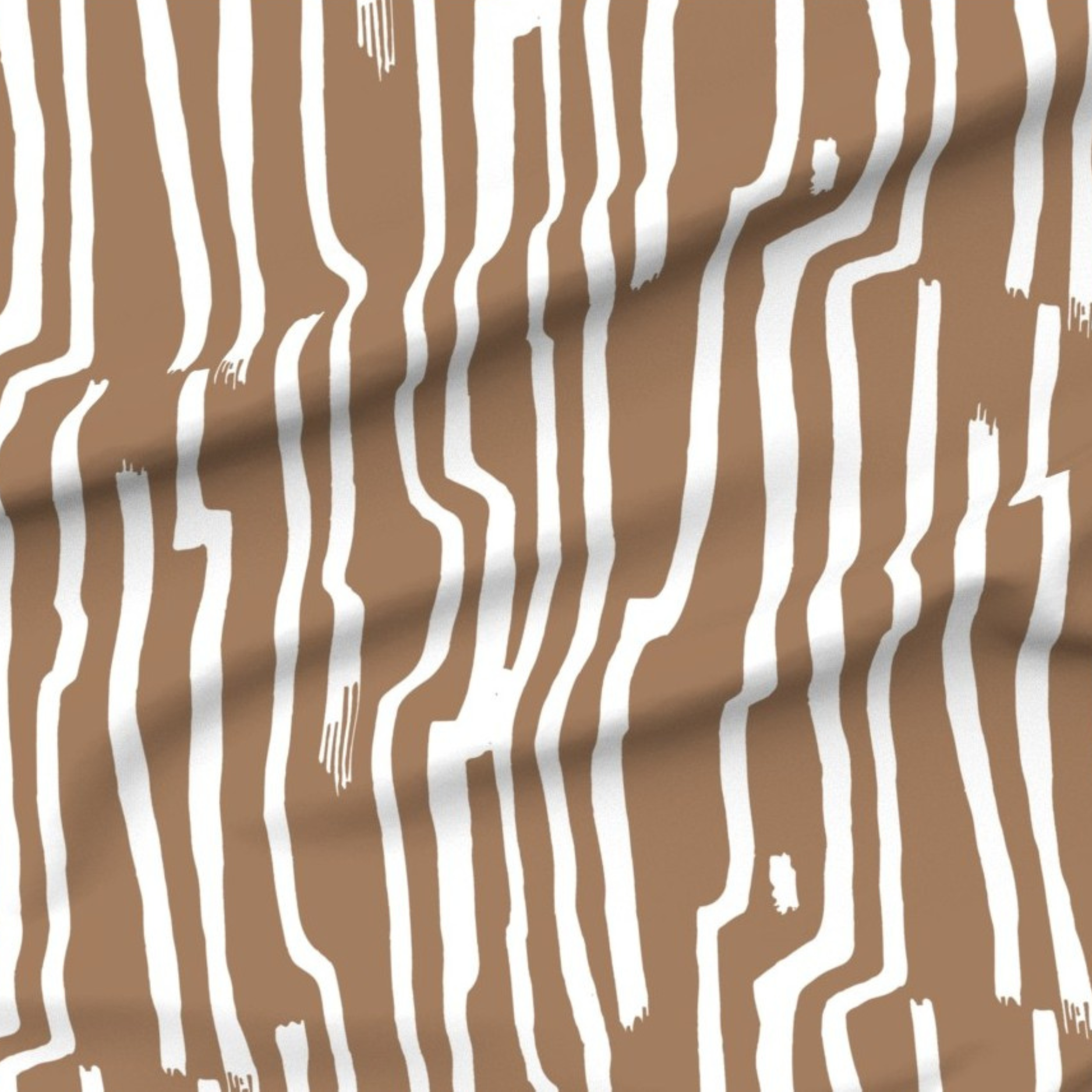 Sandstone Stripe Fabric (Three Birds) image 3