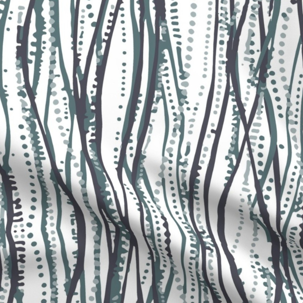 Pearls of the Sea Fabric image 8