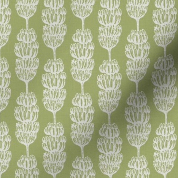 Banana Stripe Fabric image 0