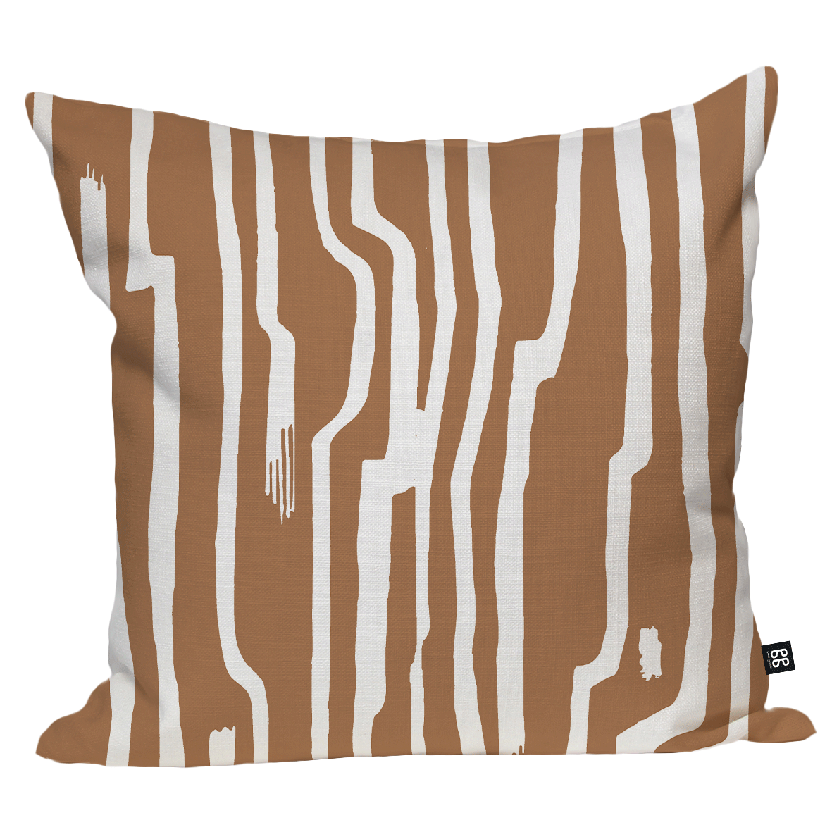 Sandstone Stripe Cushion (Three Birds)