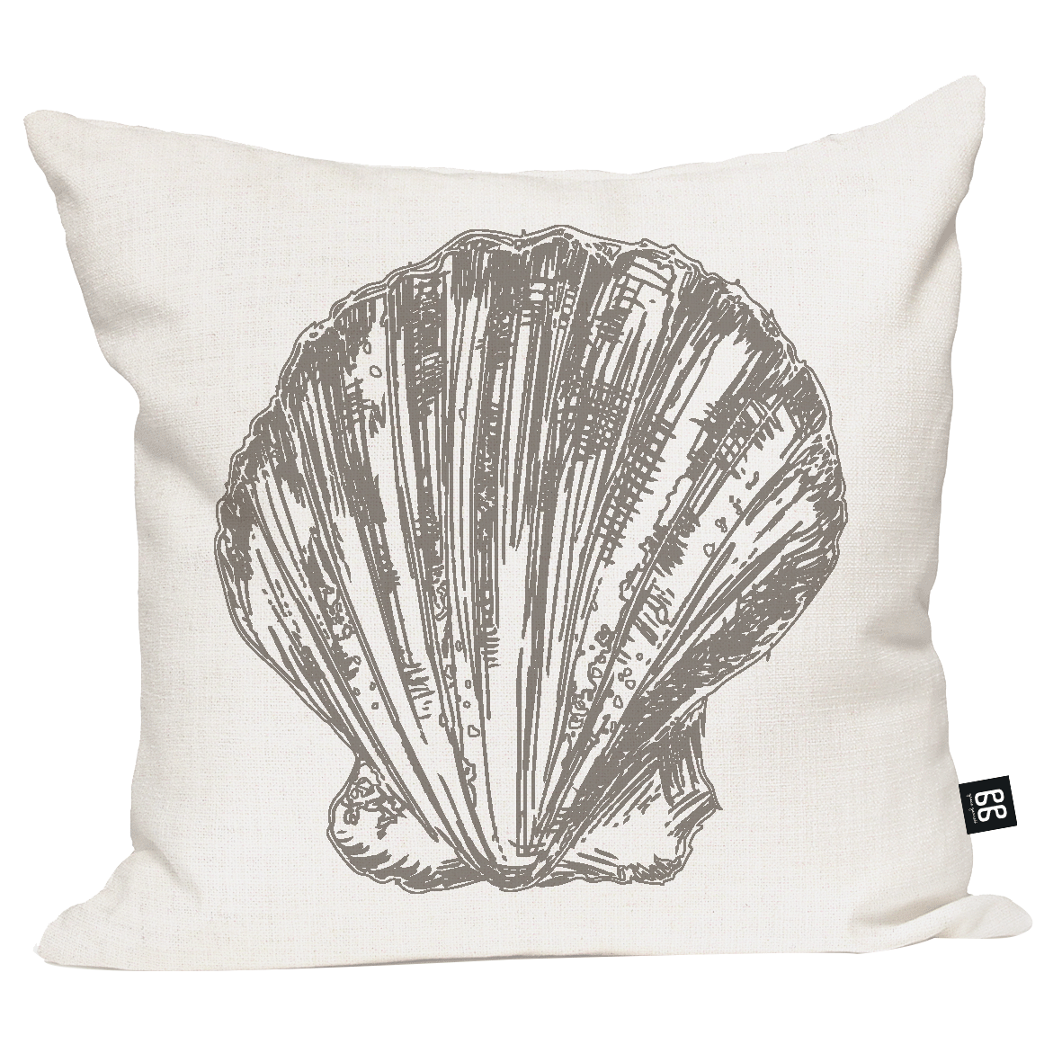 Hamptons Vintage Shell Cushion