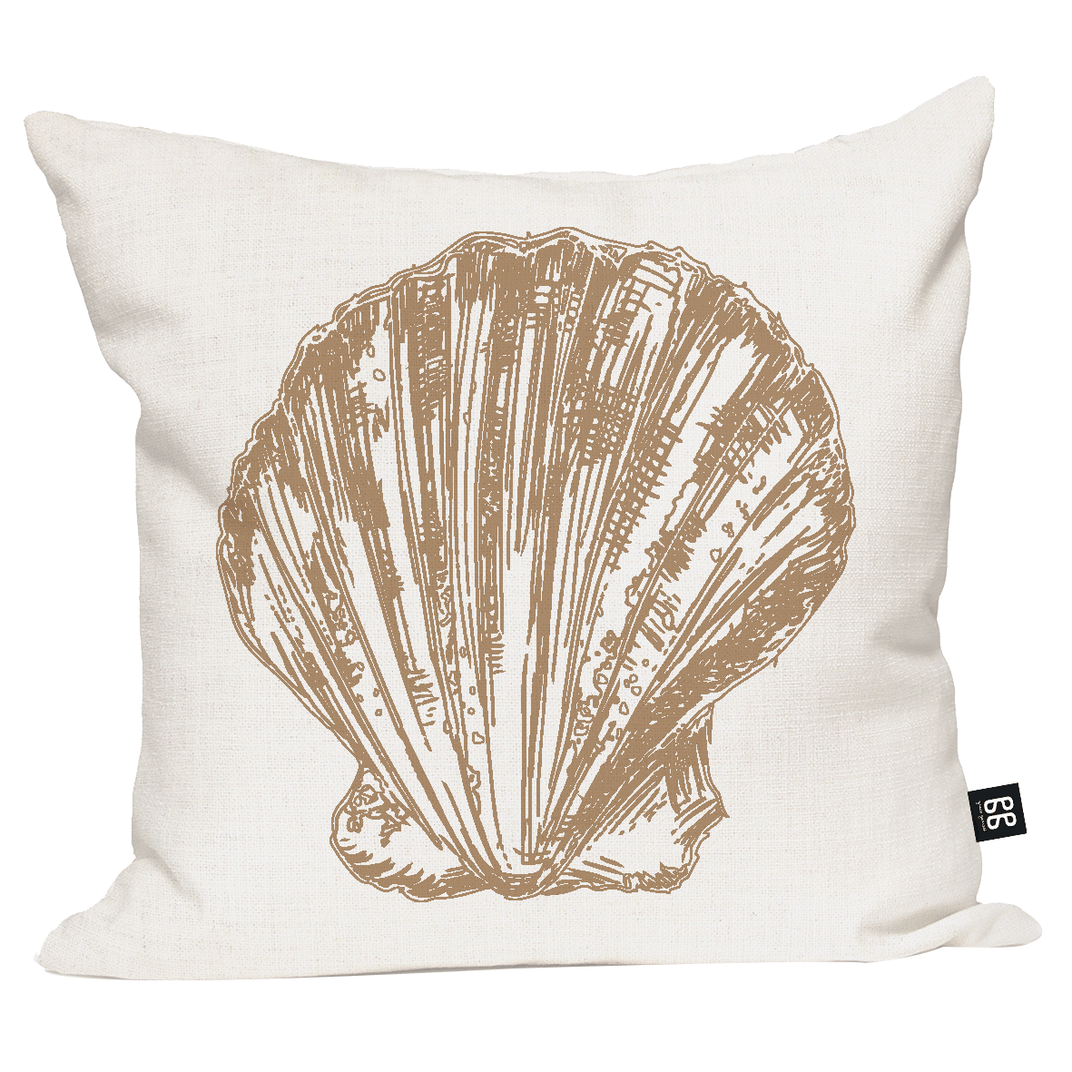Hamptons Vintage Shell Cushion