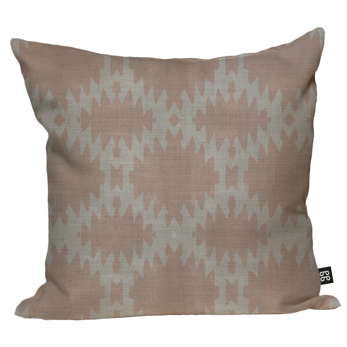 Obsidian Pink Peris Cushion