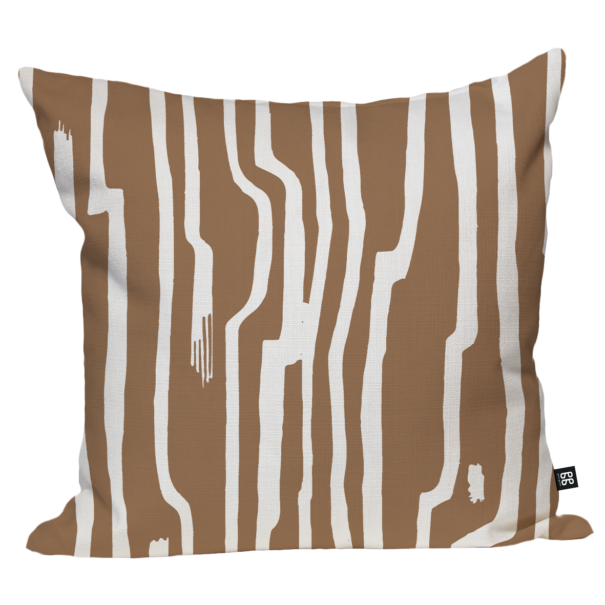 Sandstone Stripe Cushion (Three Birds)