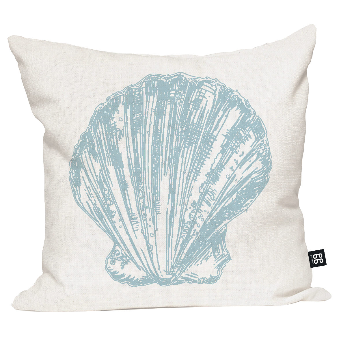 Hamptons Vintage Shell Cushion