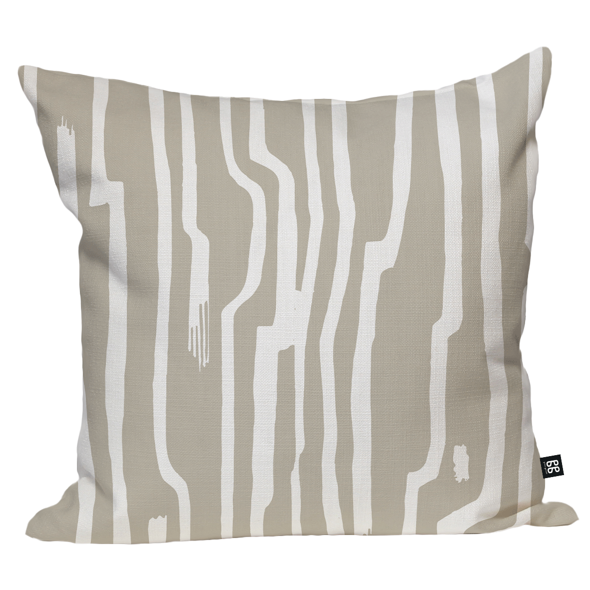 Sandstone Stripe Cushion (Three Birds)