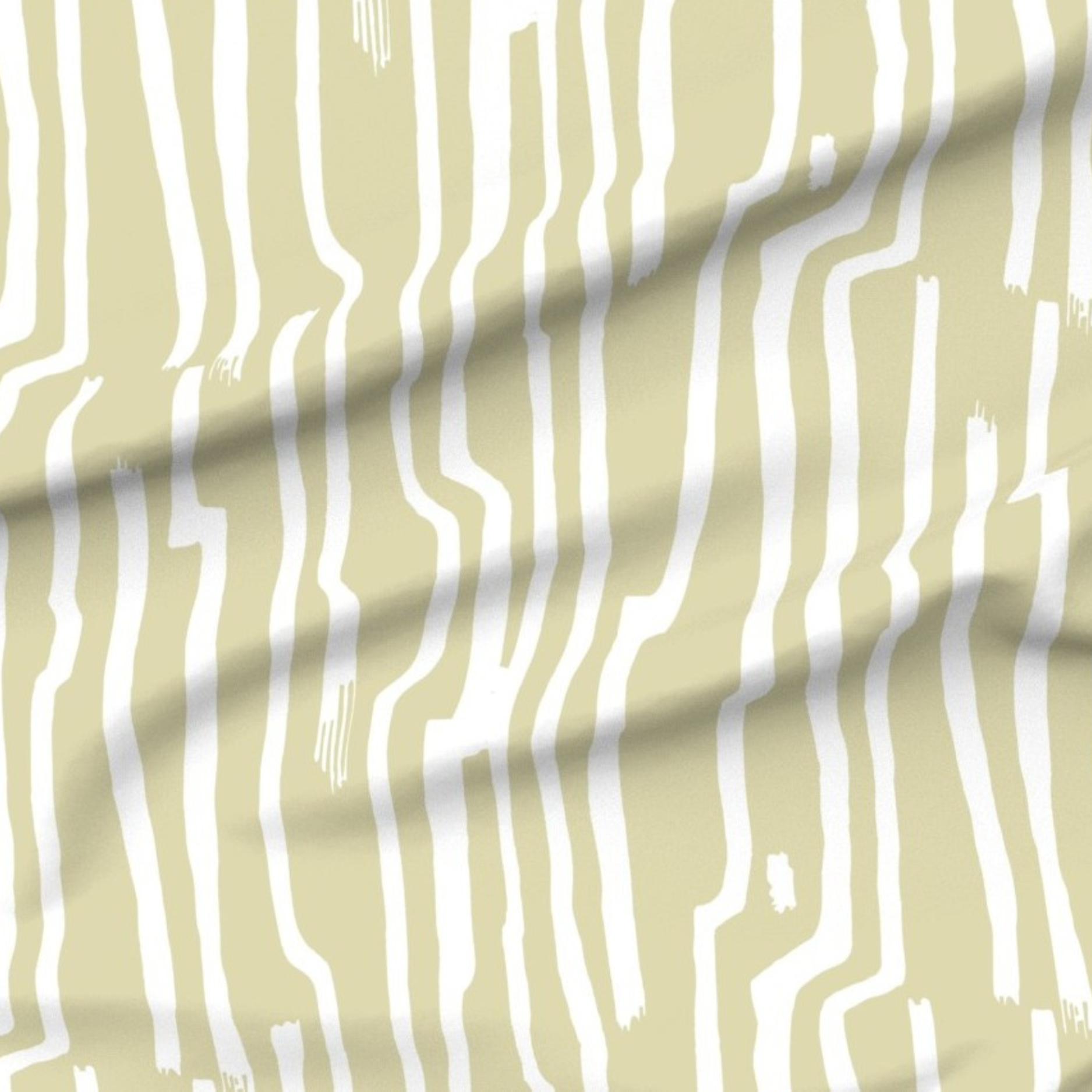 Sandstone Stripe Fabric (Three Birds) image 2