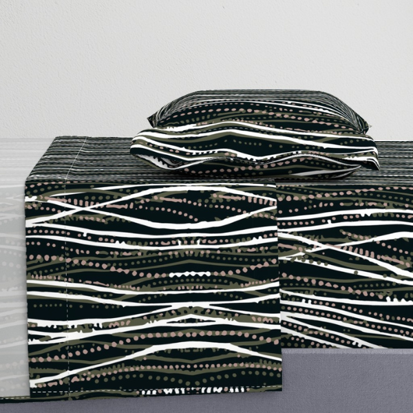 Pearls of the Sea Fabric image 2