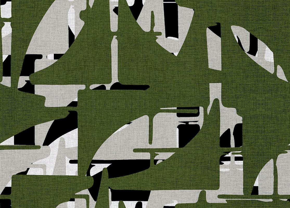 John B Sails Fabric – Olive