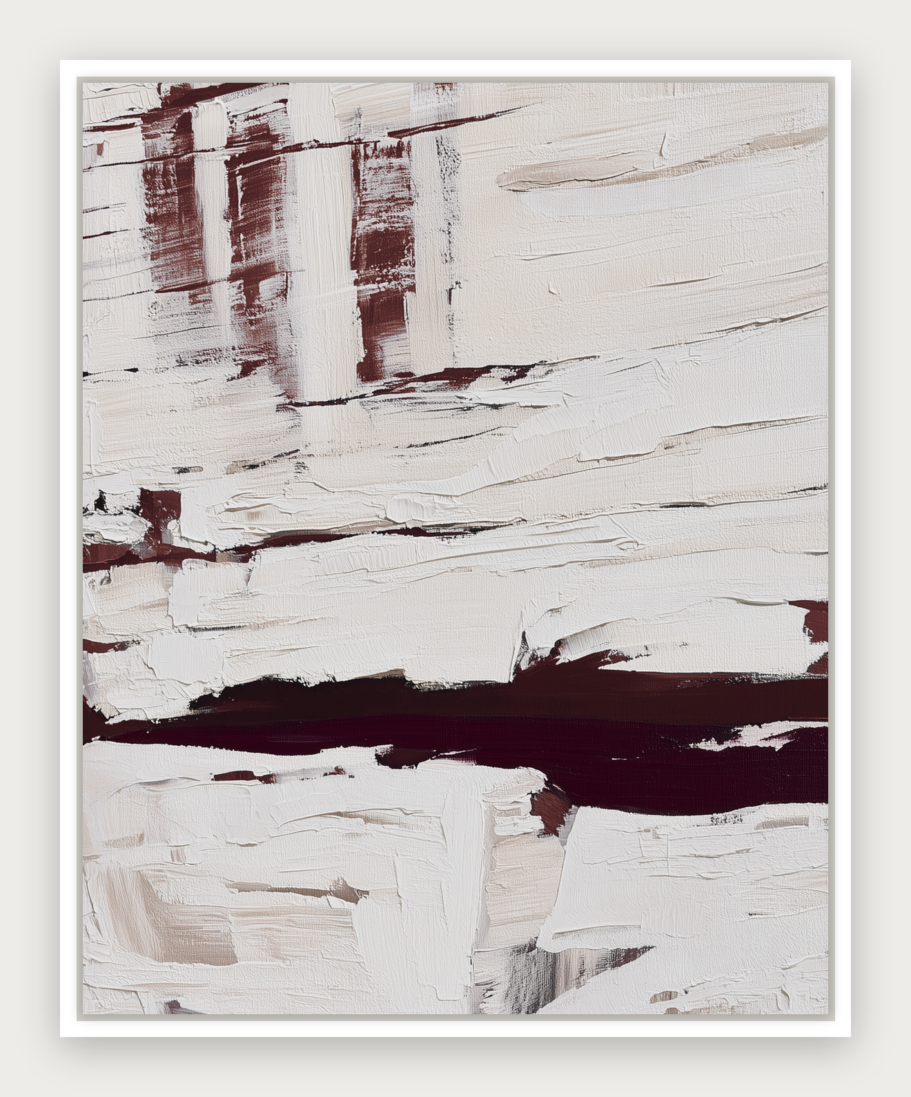 Castle Cove Print — Sandstone