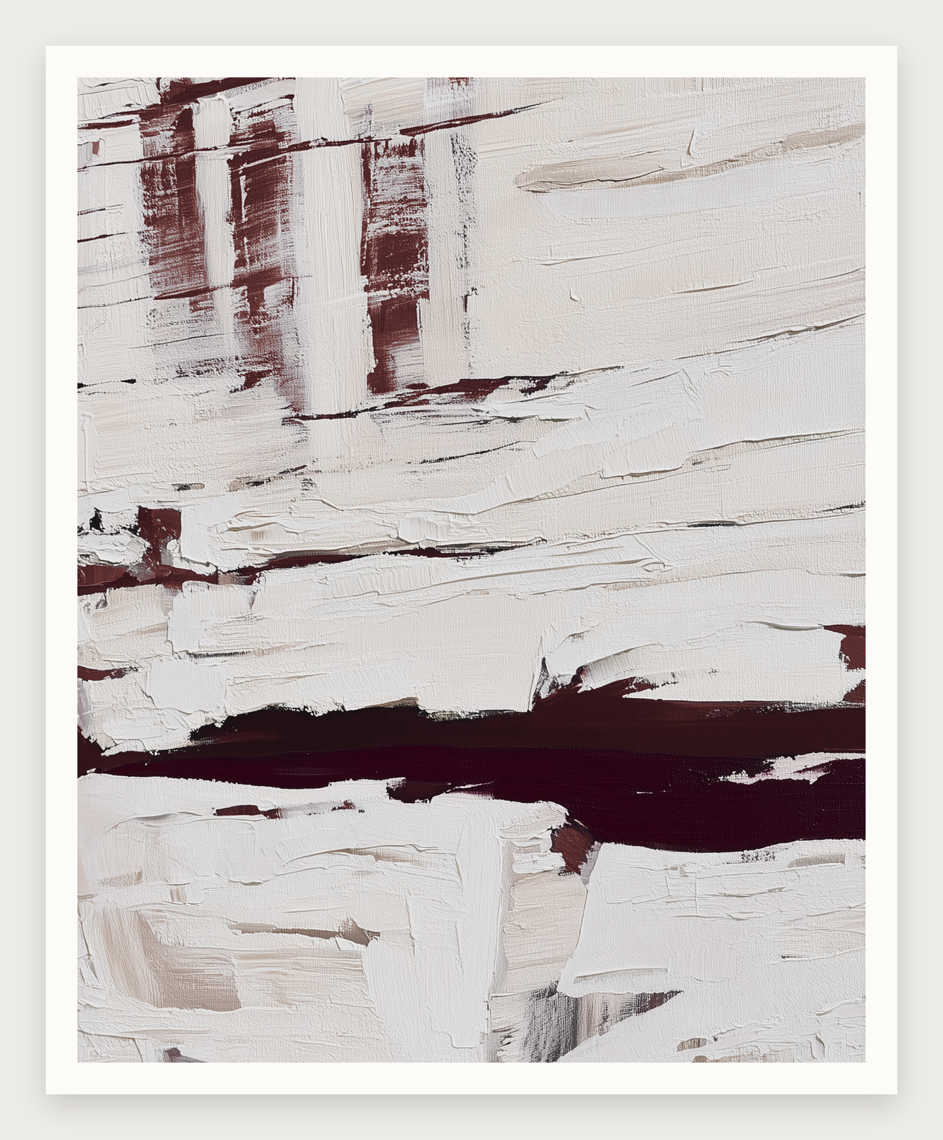 Castle Cove Print — Sandstone