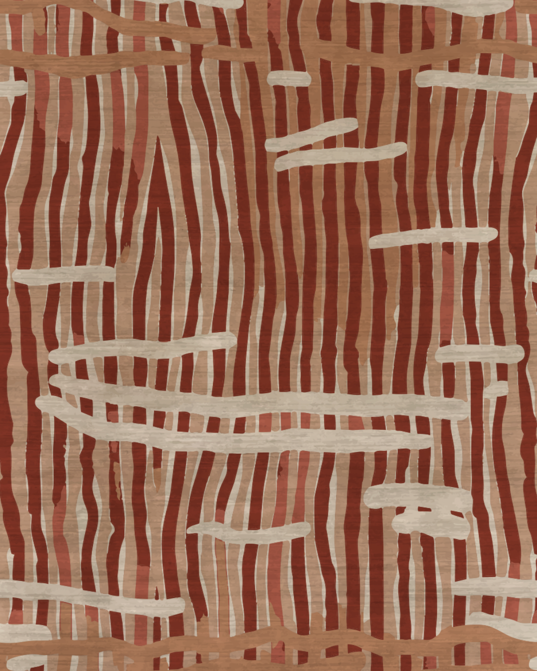 Scribbly Gum Hand Knotted Rug