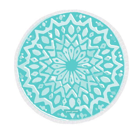 BAHIA ROUND BEACH TOWEL image 3
