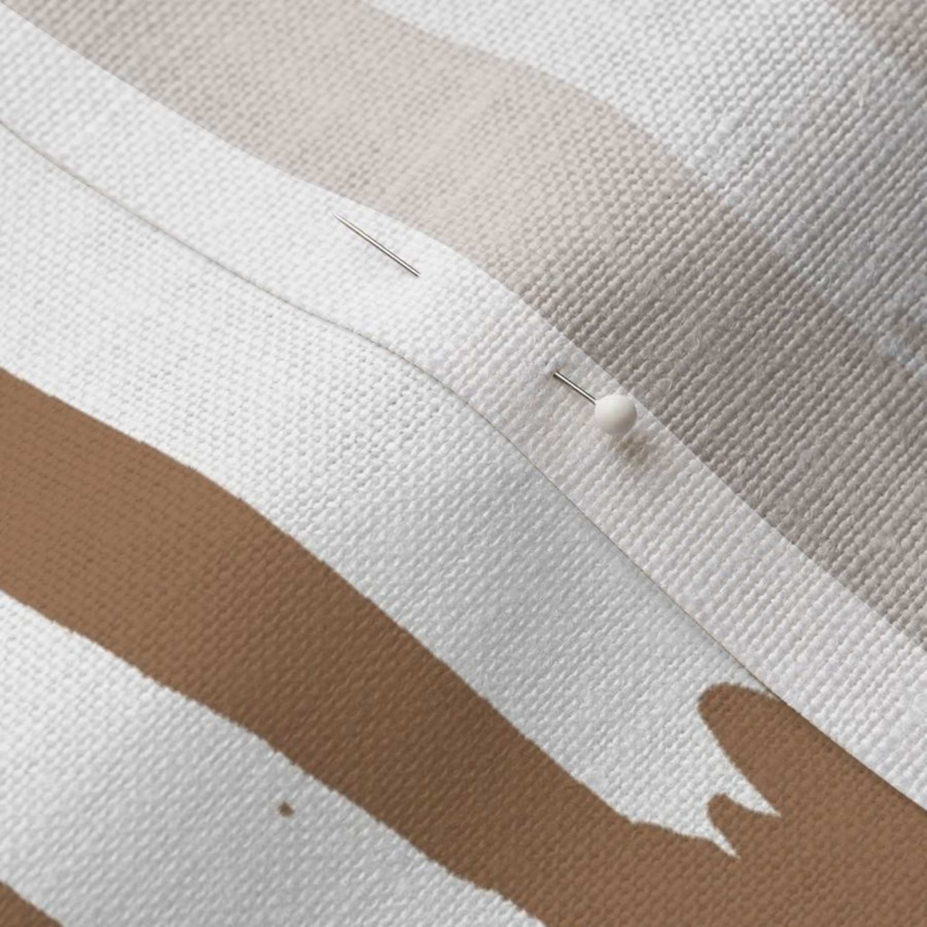 Sandstone Stripe Fabric (Three Birds) image 4