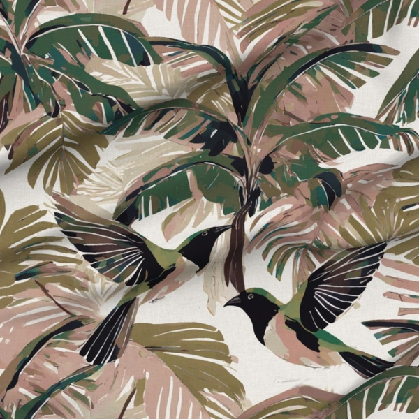 Shady Palms Fabric image 2