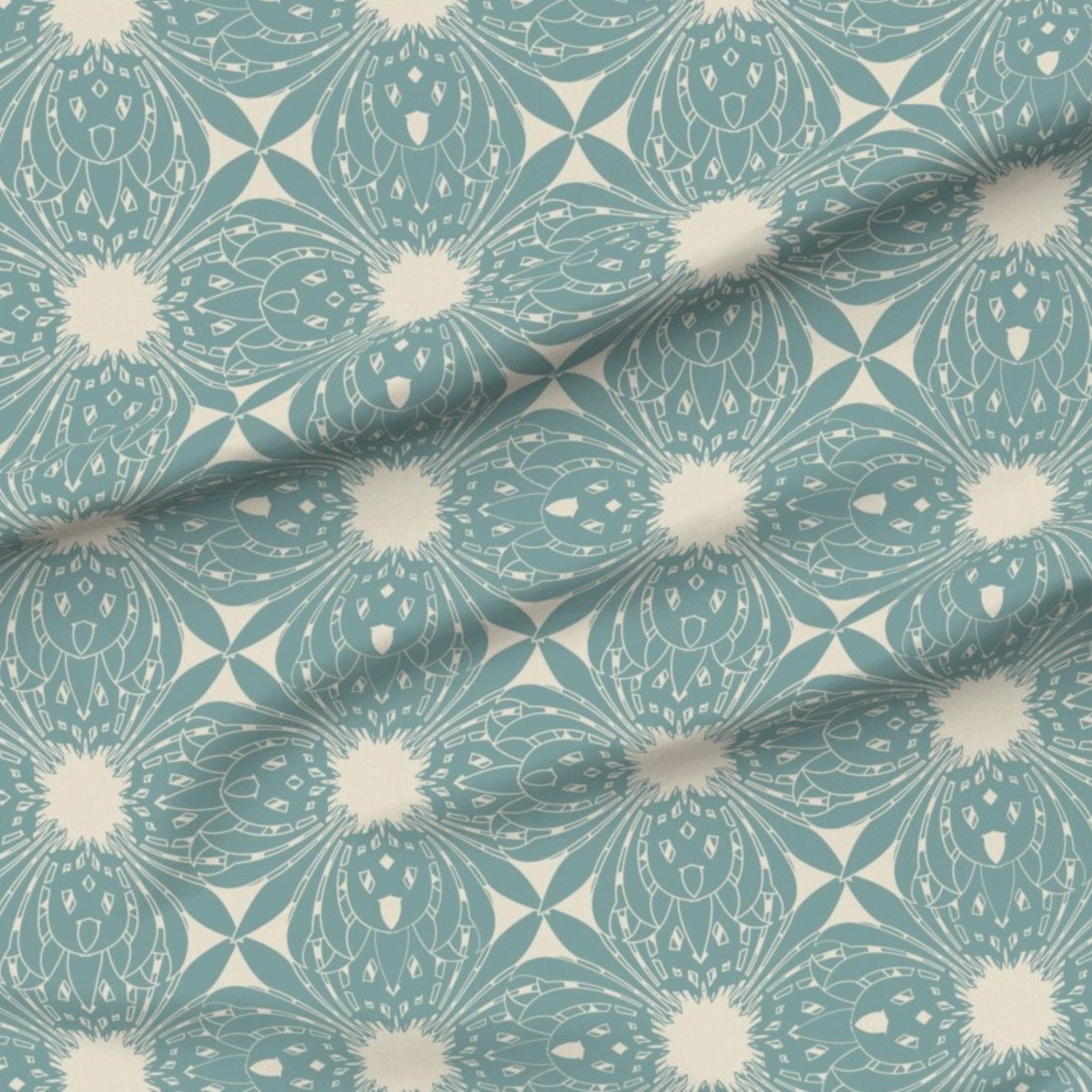 Deco Bloom Grande Fabric image 11