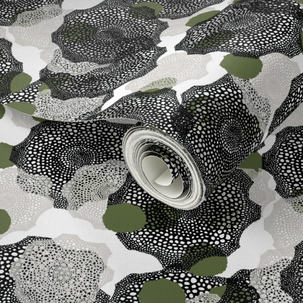 Fossilised Reef Wallpaper