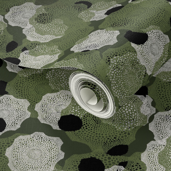 Fossilised Reef Wallpaper