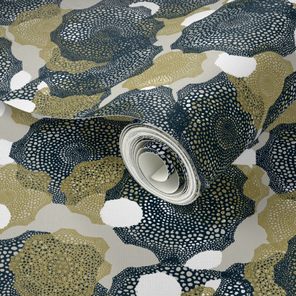 Fossilised Reef Wallpaper