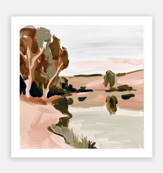 Lake Burley Griffin at Dusk II image 0