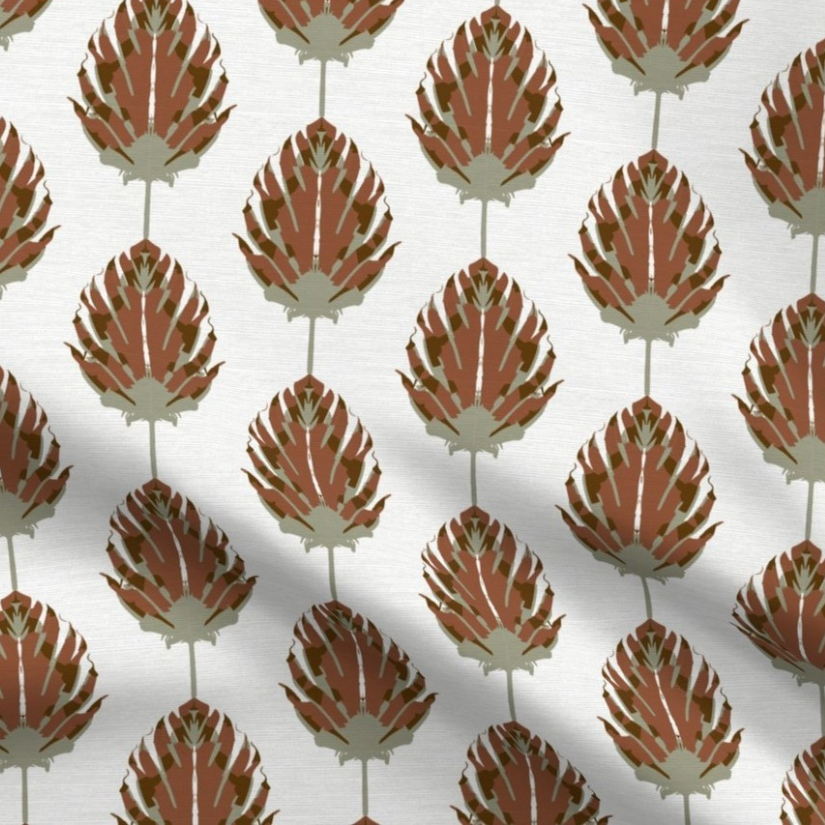 Date Palm Leaf Fabric image 0