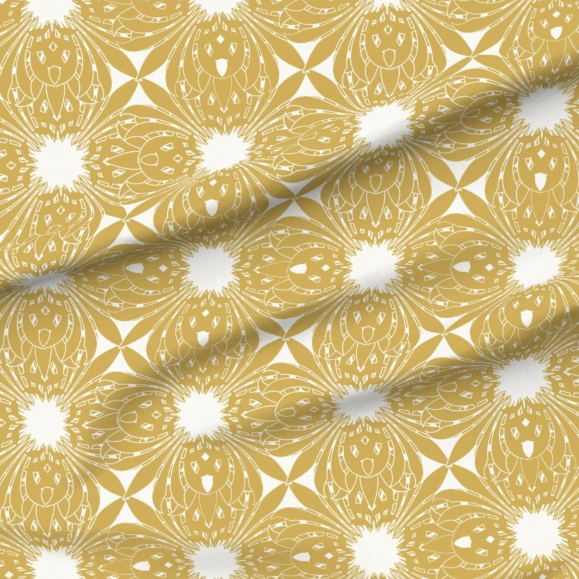 Deco Bloom Grande Fabric image 5