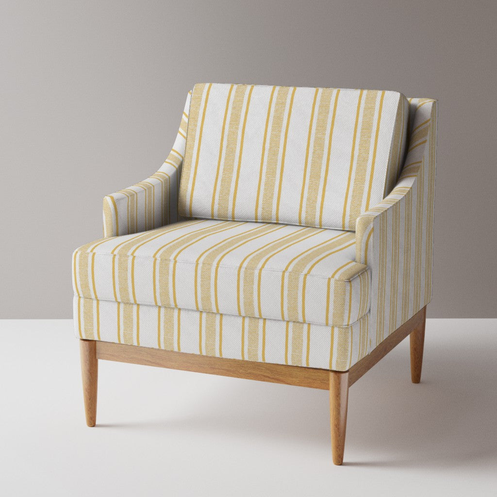 Between the Lines Reverse Buttercup Fabric image 2