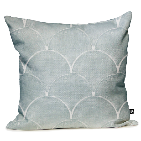 Mediterranean Fishscale Cushion
