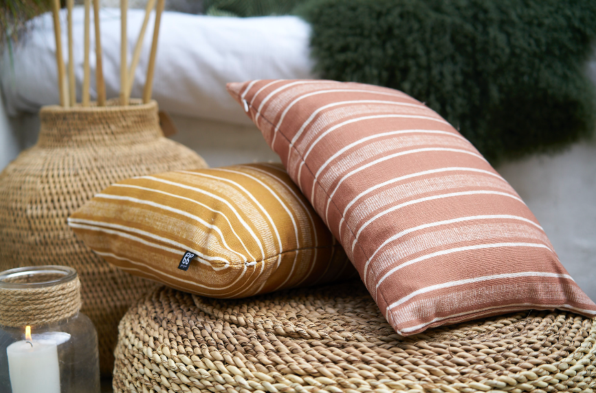 Between The Lines Reverse Cushion