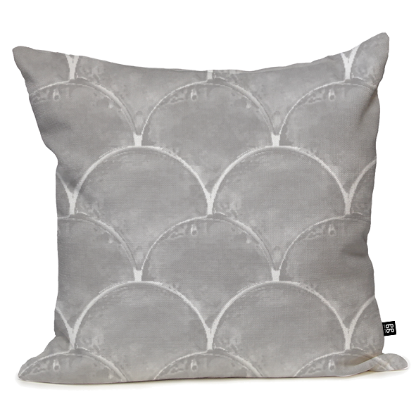 Mediterranean Fishscale Cushion