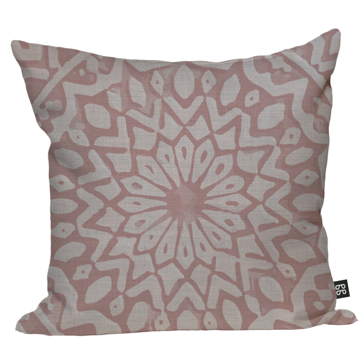 Bahia Grande Ribbon Pink Cushion