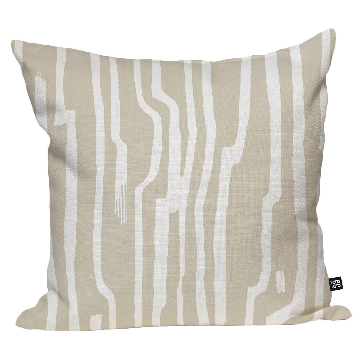 Sandstone Stripe Cushion (Three Birds)