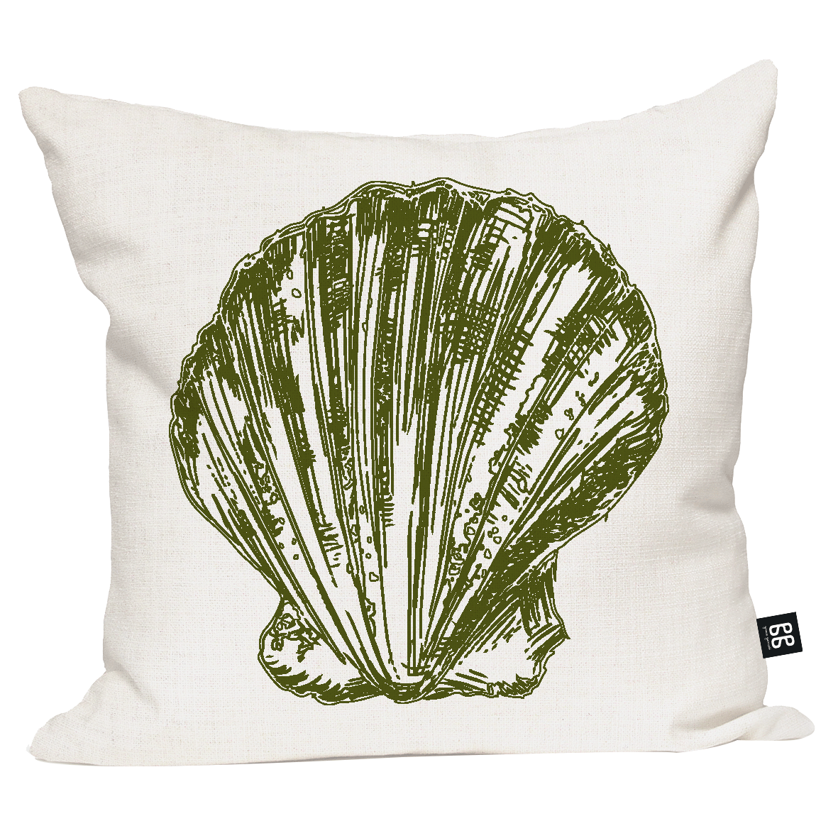 Hamptons Vintage Shell Cushion