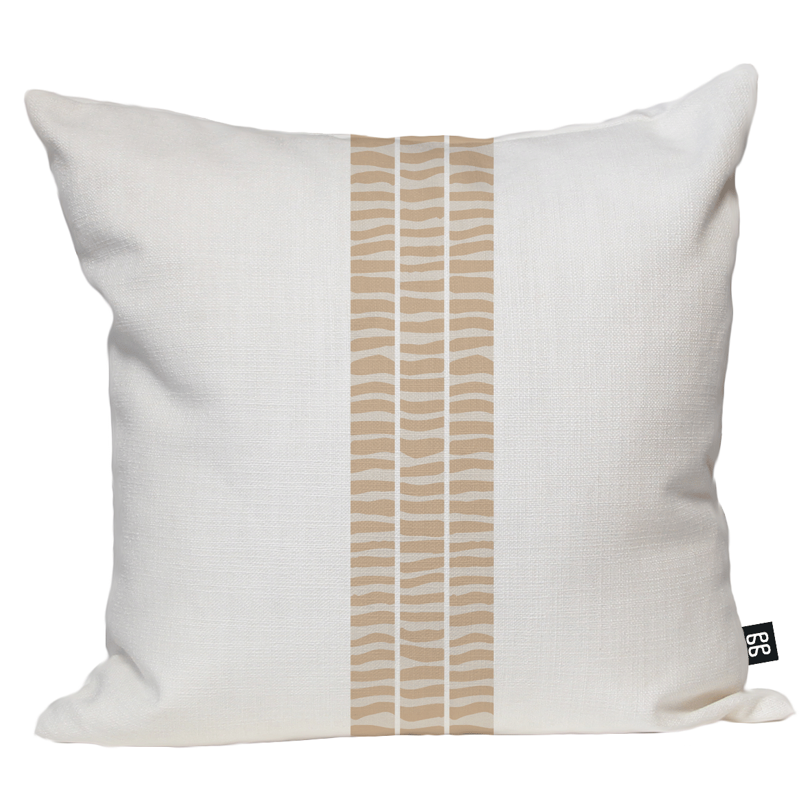 Seaweed Stripe Cushion (Three Birds)