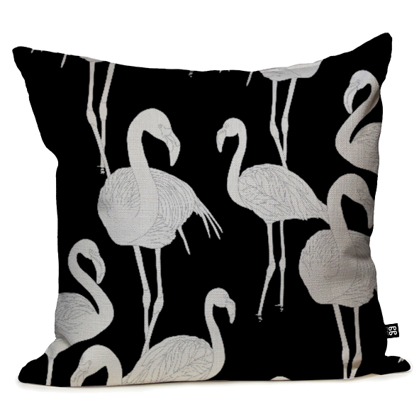 Deco Flamingo Cushion